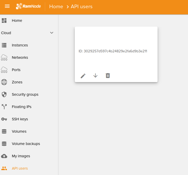 OpenRC file download location